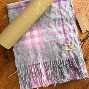 Authentic Burberry cashmere scarf